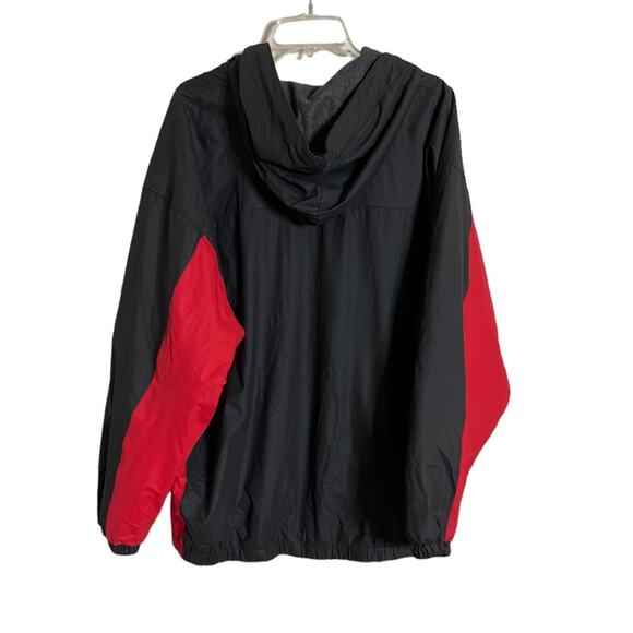 Georgia Bulldogs VTG UGA Essex Vinyl Windbreaker Waterproof Stadium Jacket XL - Picture 2 of 7